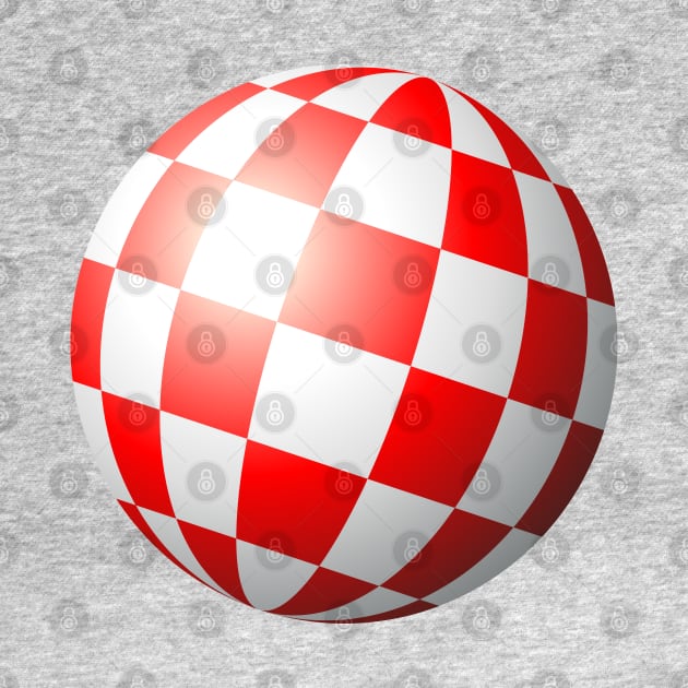 Amiga chequered boing ball (1984 CES Demo) by retrochris